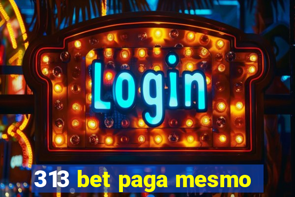 313 bet paga mesmo